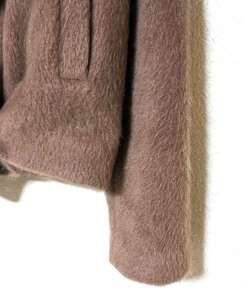 LIVIANA CONTI　ファージャケット　美品　ショートジャケット　モヘア