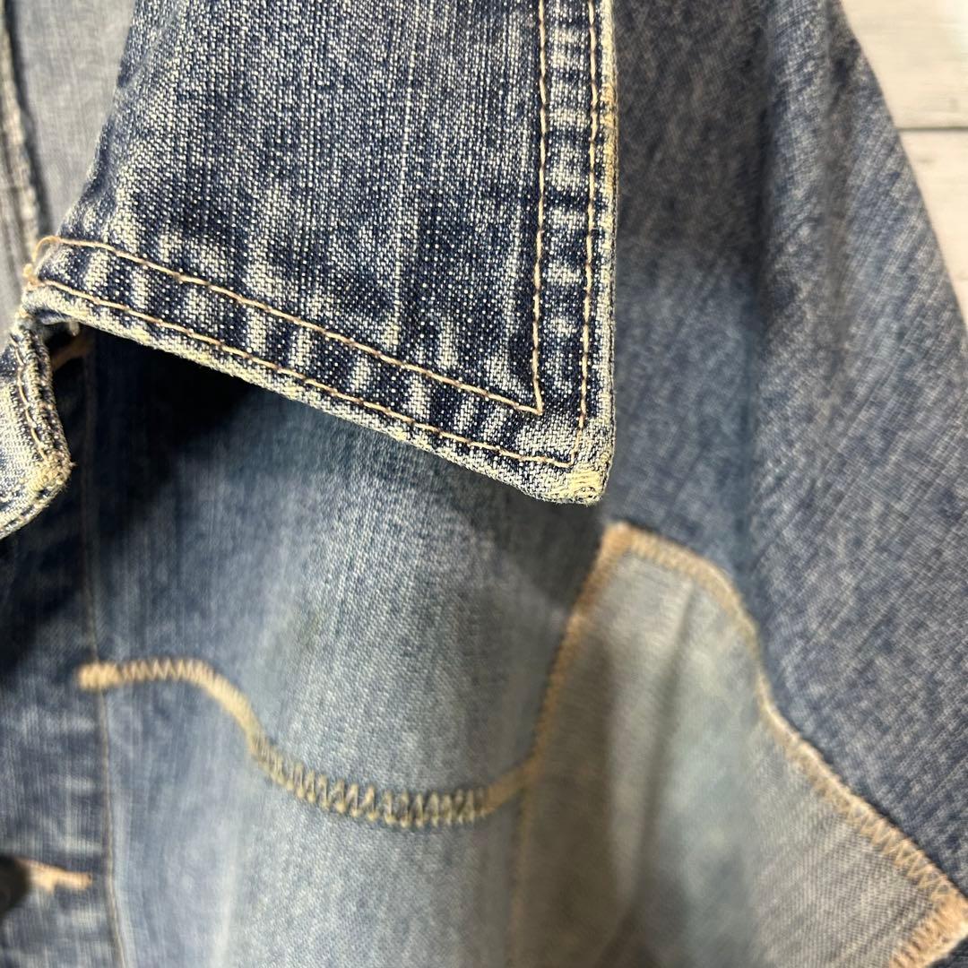 90s OLD Pelle Pelle 刺繍 パッチワーク カバーオール