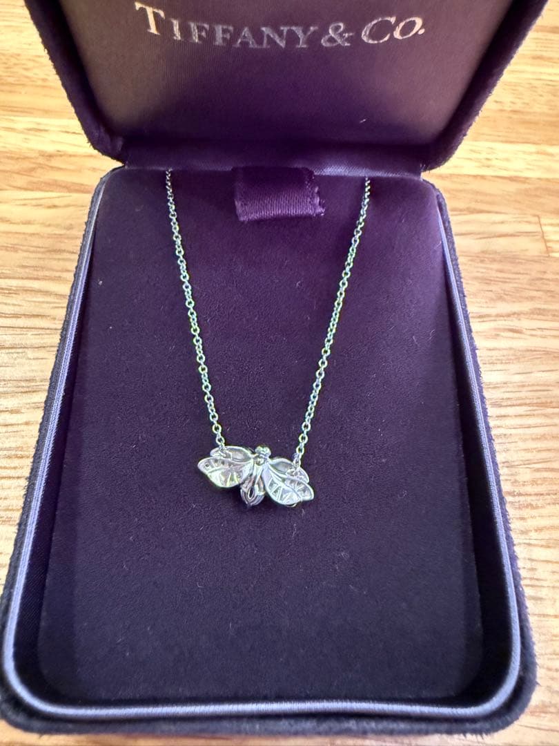 Tiffany & Co. ペーパーフラワー ファイヤーフライ ネックレス