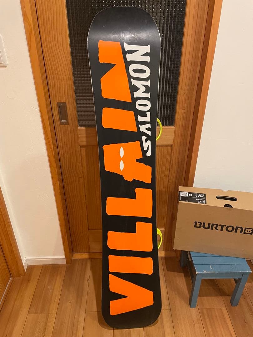 SALOMON サロモン THE VILLAIN 150スノーボード2点セット