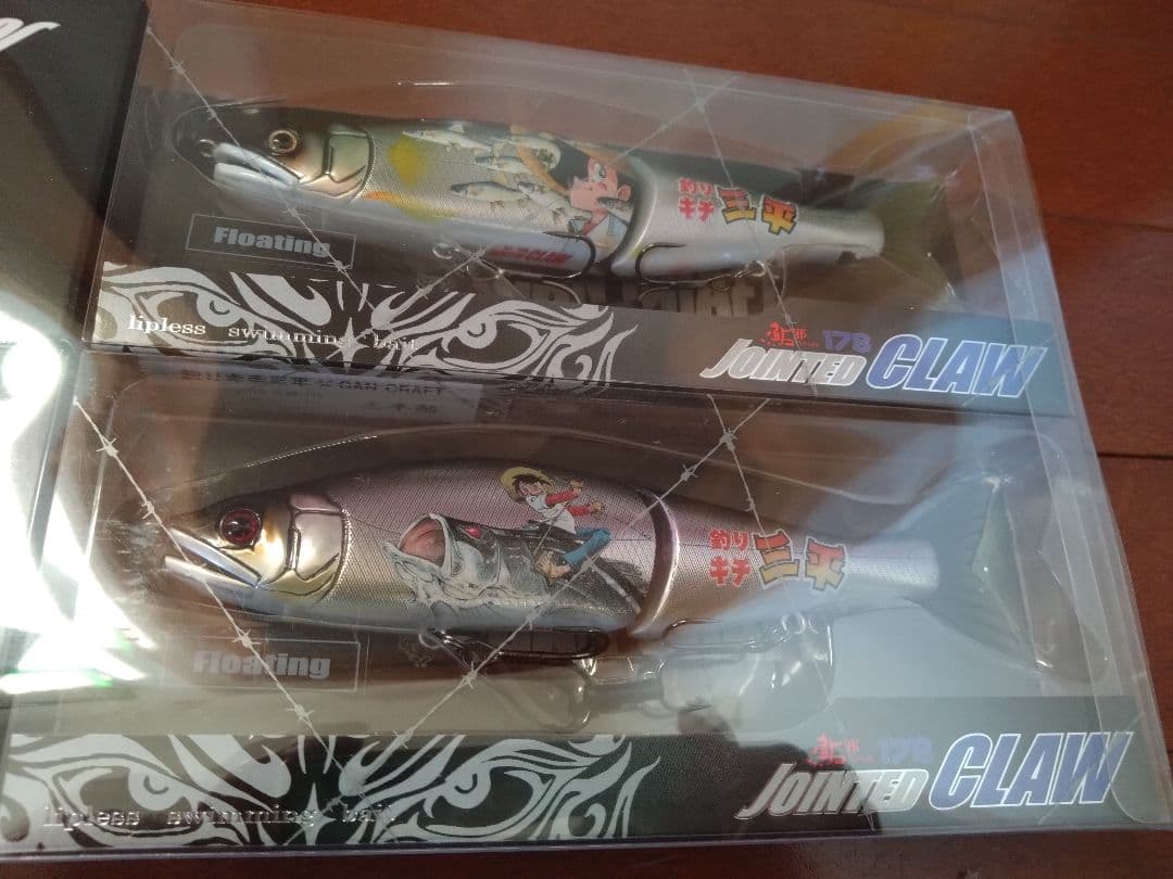 GAN CRAFT 釣りキチ三平 × JOINTED CLAW