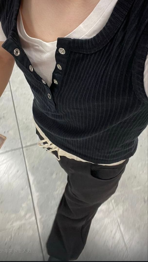 ACNE STUDIOS　 Satin Contrast Trousers