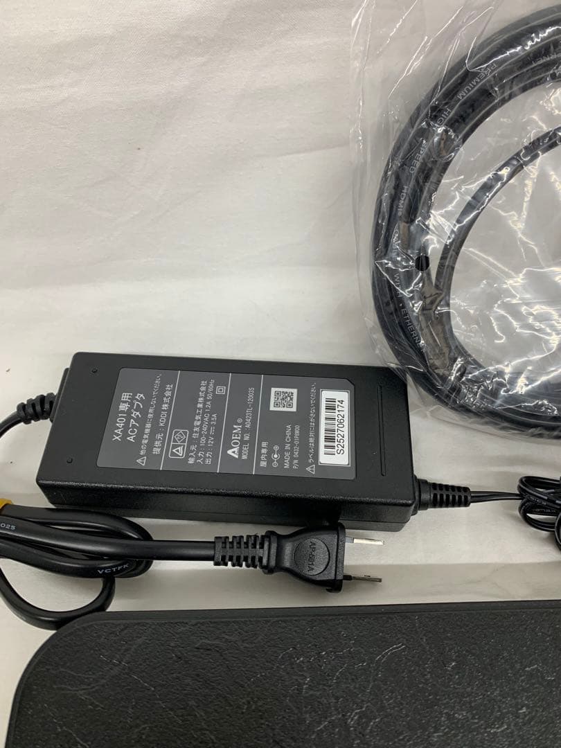 J:COM LINK XA401 BS4Kチューナー　リモコン等　付属品有り