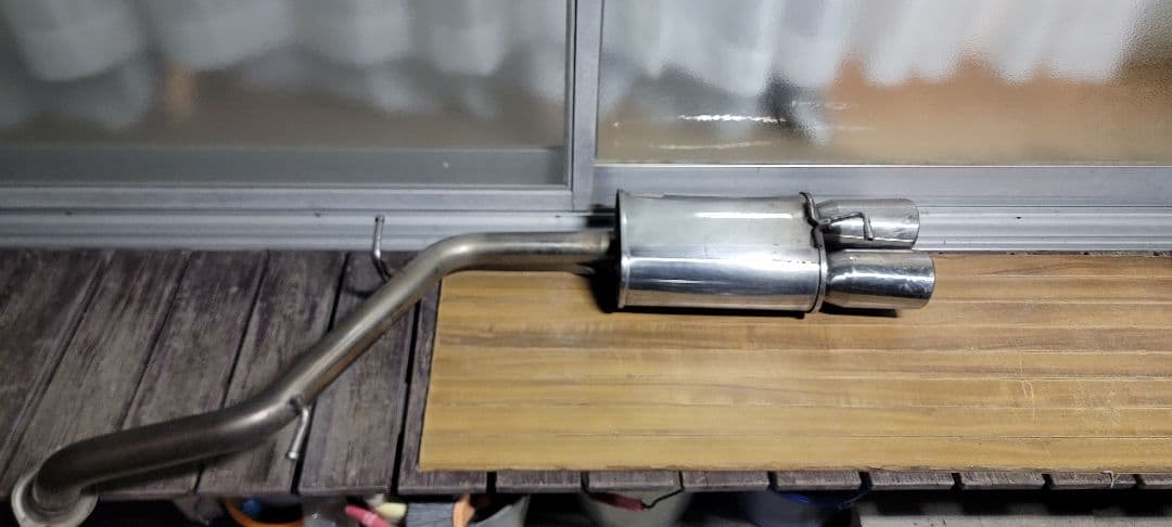 ウィッシュ　マフラー　メーカー不明　CBA-ZNE10G