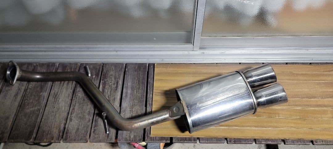 ウィッシュ　マフラー　メーカー不明　CBA-ZNE10G