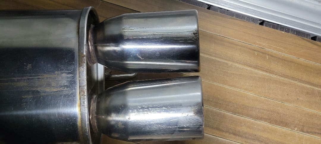 ウィッシュ　マフラー　メーカー不明　CBA-ZNE10G