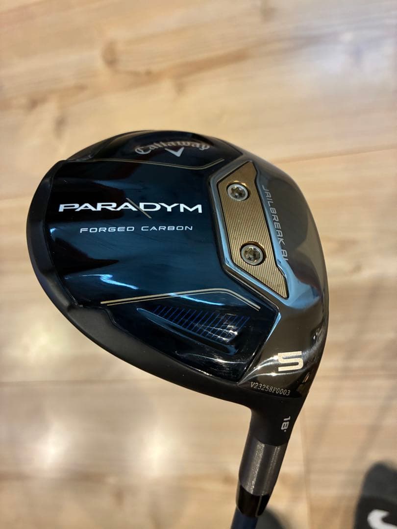 極美品Callaway PARADYM 5W18° VENTUS 5-S