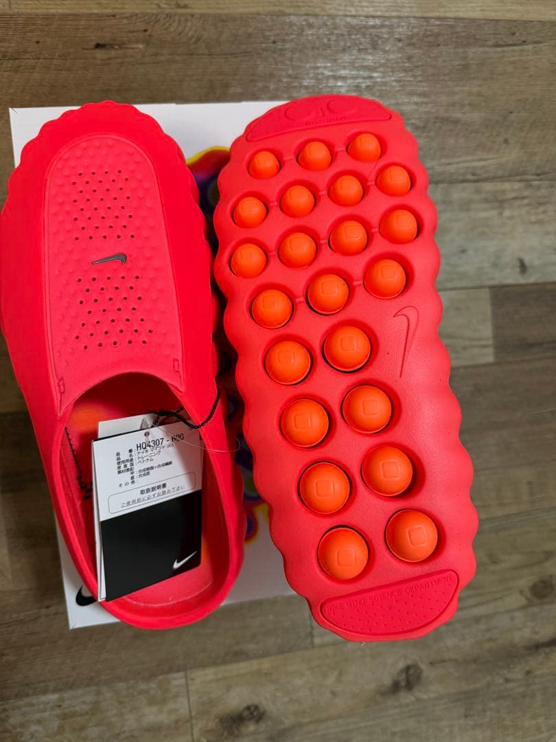 NIKE MIND 001 サンダル　レッド 28cm