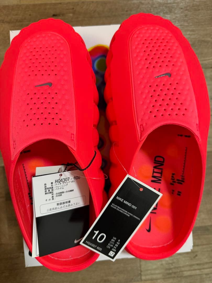NIKE MIND 001 サンダル　レッド 28cm