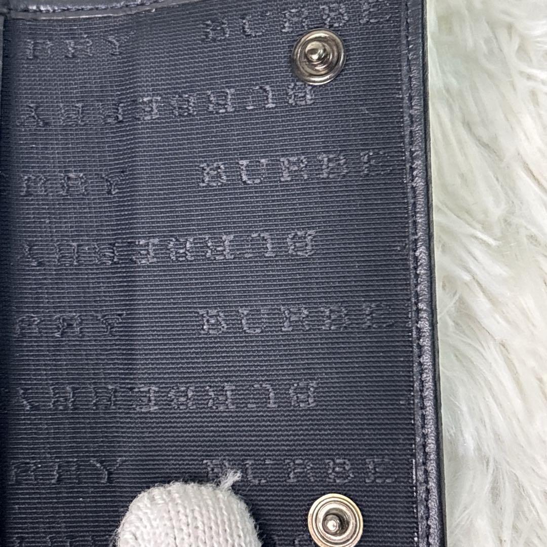BURBERRY ブラックチェック キーケース 新品　メンズ　レディース