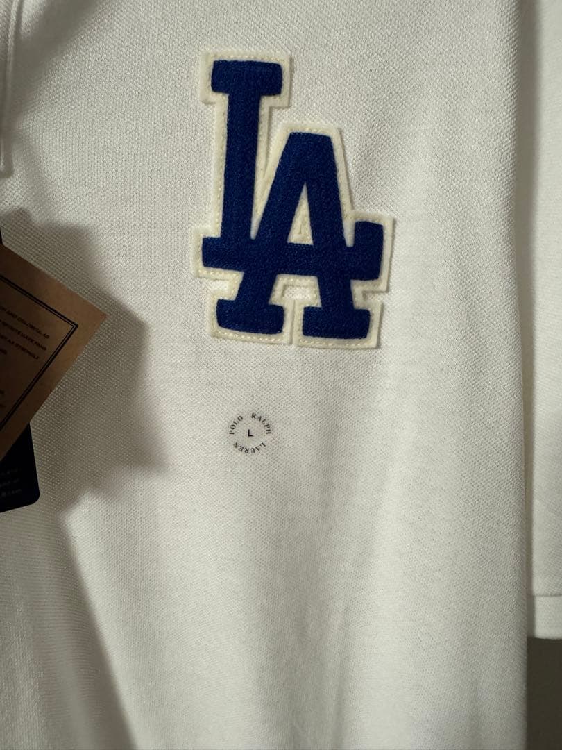 ポロ×ドジャースコラボ　ポロシャツ