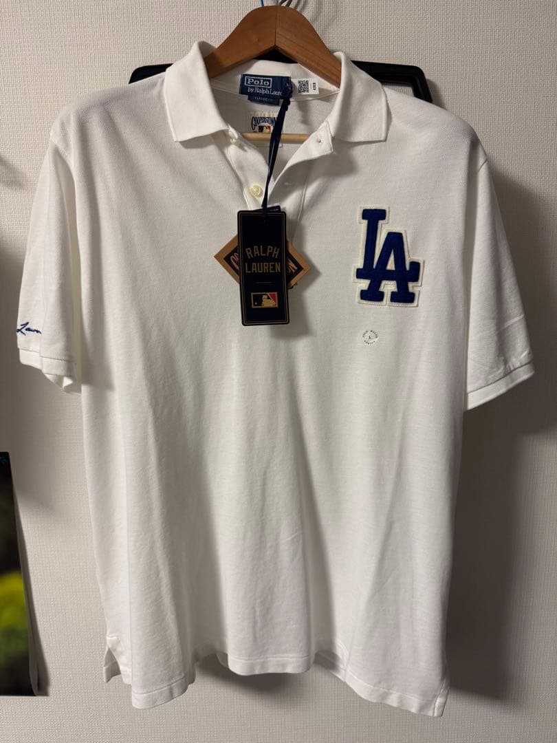 ポロ×ドジャースコラボ　ポロシャツ