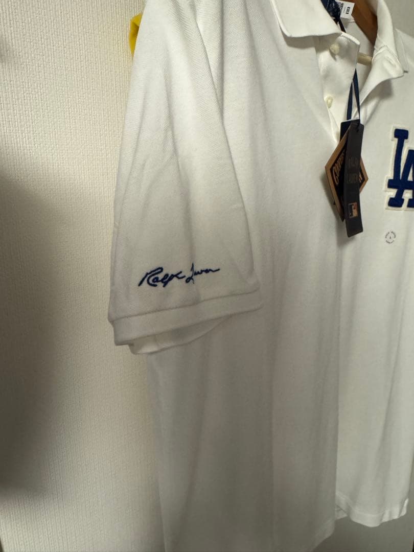 ポロ×ドジャースコラボ　ポロシャツ