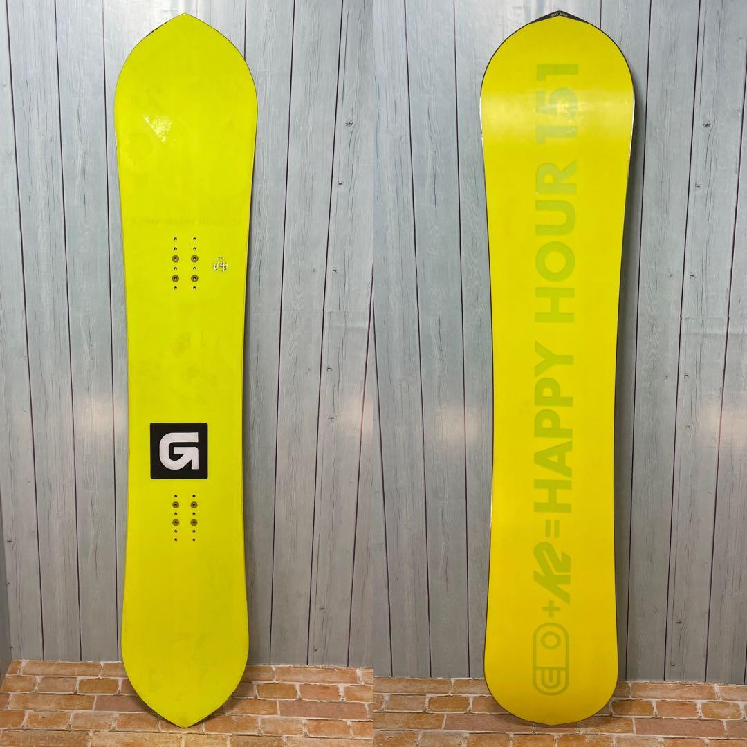 K2 エアブラスター HAPPY HOUR フラットキャンバー151cm