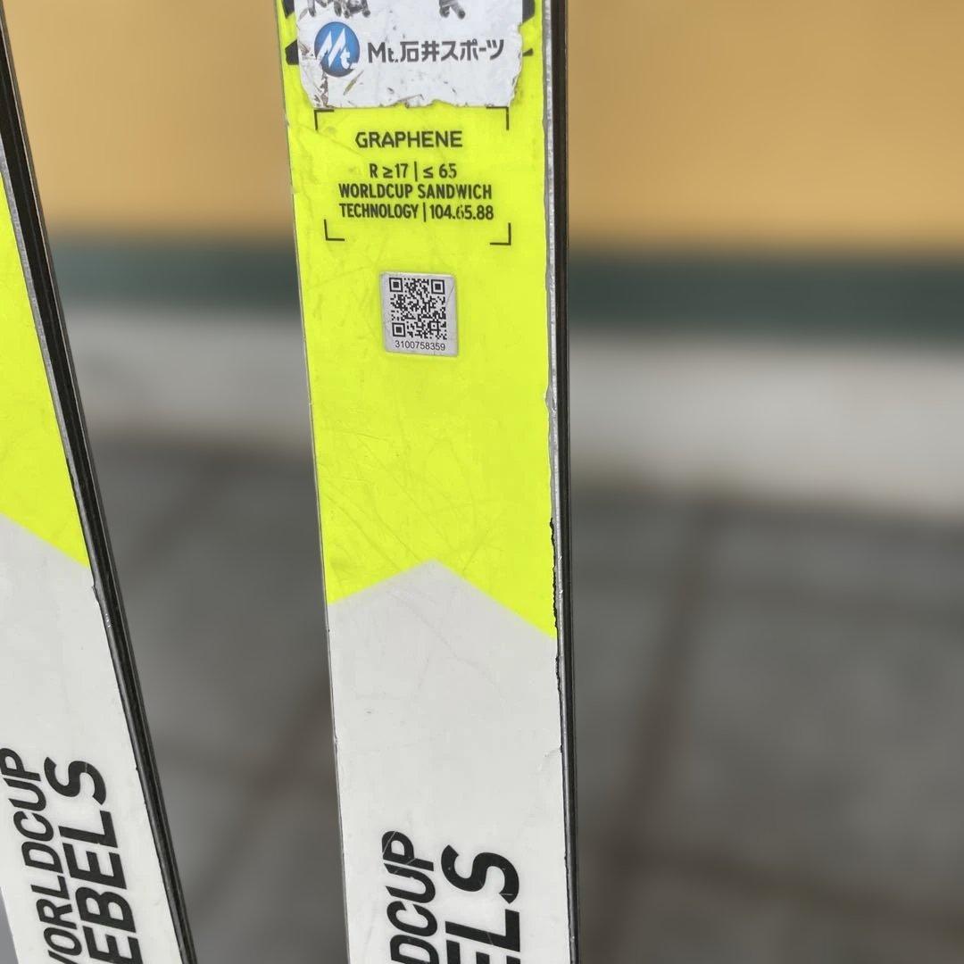 スキー kittyHEAD WORLD CUP REBELS 173cm