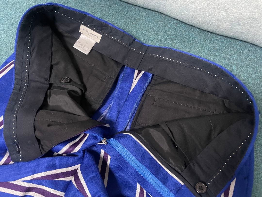 DRIES VAN NOTEN ドリス ヴァン ノッテン ストライプパンツ