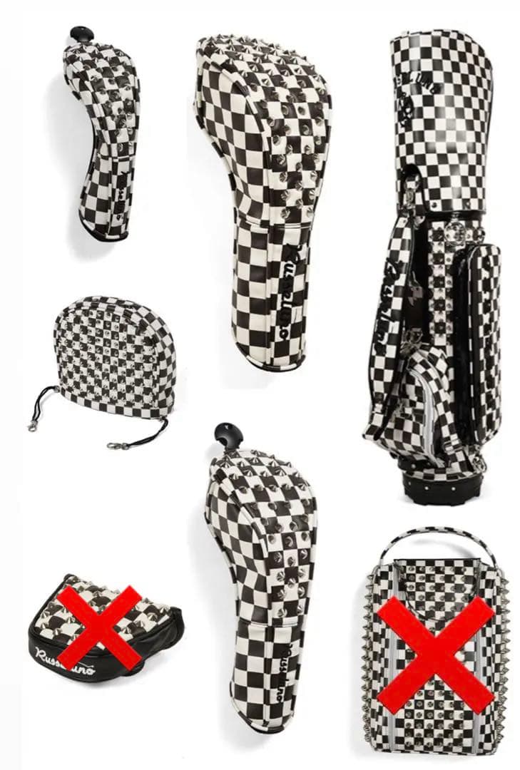 新品未使用！ Russeluno ラッセルノ スタッズキャディバッグ