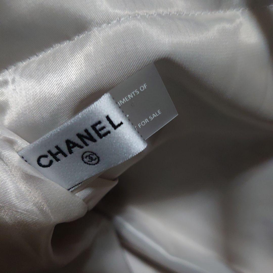 CHANEL　シャネル　 ツイードスパンコール ノベルティトートバッグ