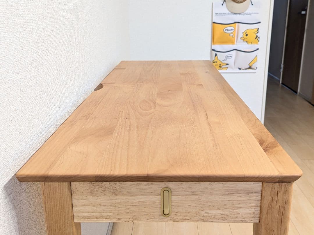 【アルダー無垢】ISSEIKI NOKUS デスク 幅120cm