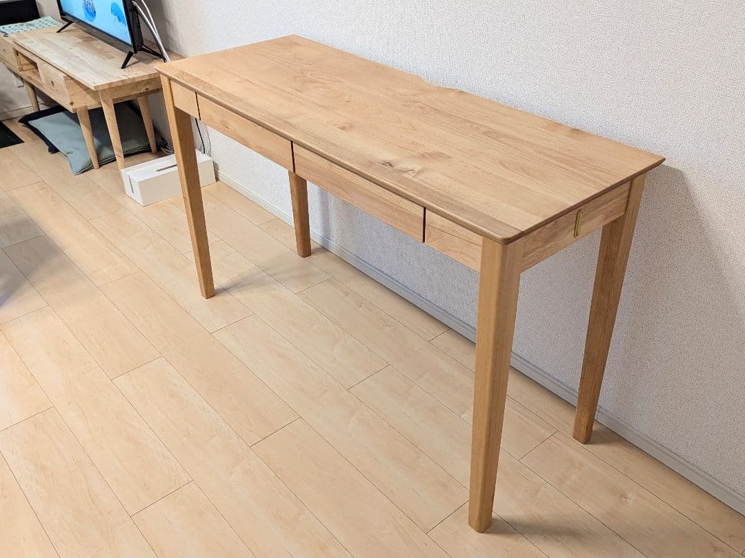 【アルダー無垢】ISSEIKI NOKUS デスク 幅120cm