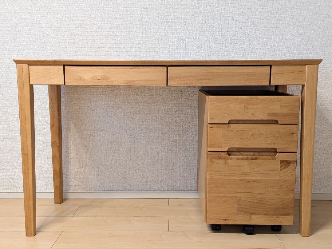 【アルダー無垢】ISSEIKI NOKUS デスク 幅120cm