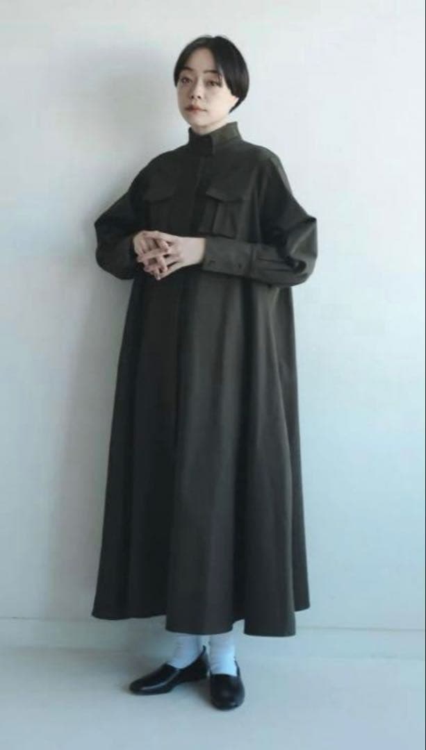 Foufou カツラギミリタリーワンピースMサイズ