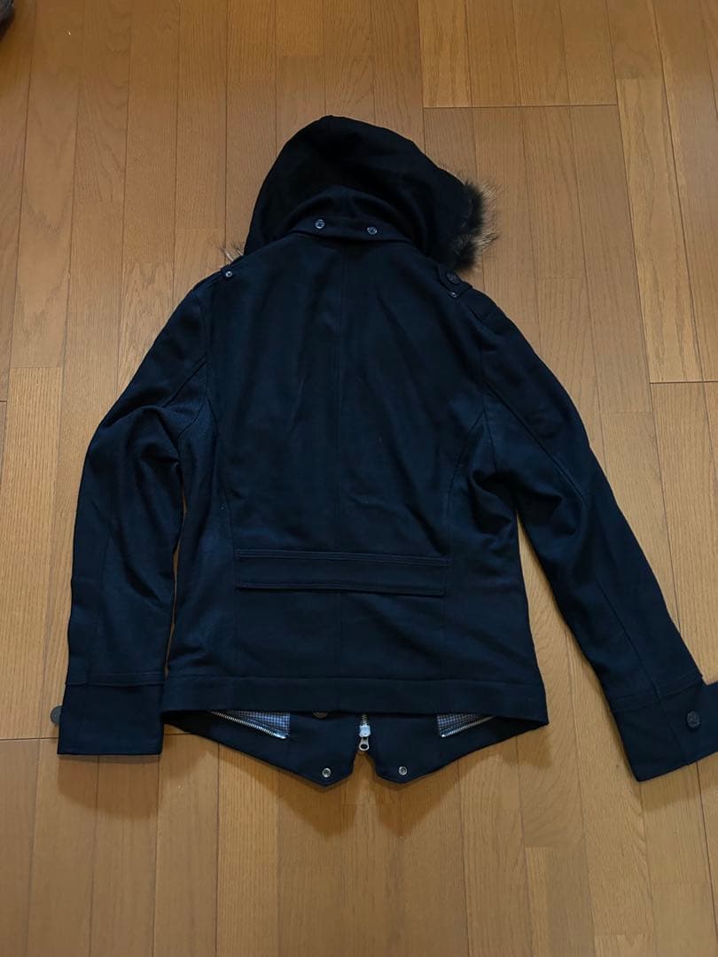 PPFM Gimmick Fur Wool Napoléon Jacket 黒