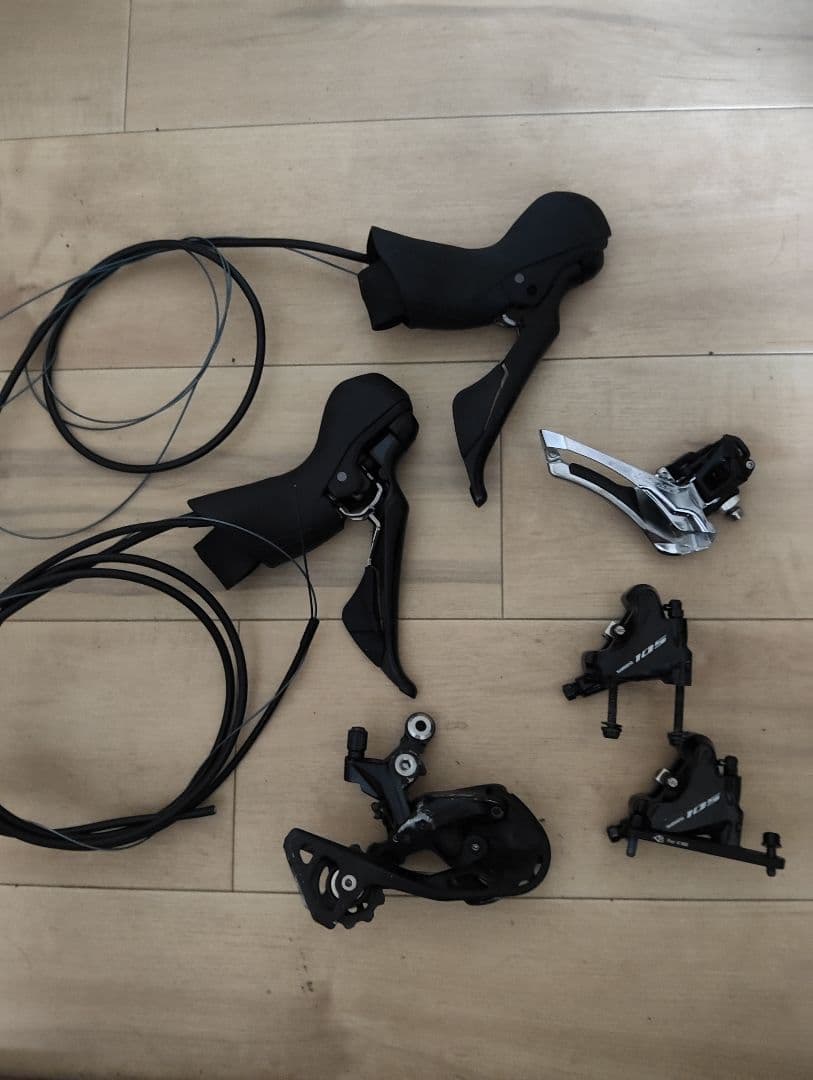 SHIMANO 105 シフターとディレイラーセット