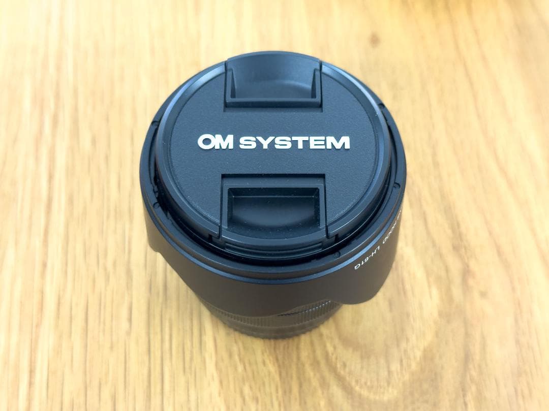 極美品！OM SYSTEMS 20mm F1.4 PRO+純正ポーチ+純正箱
