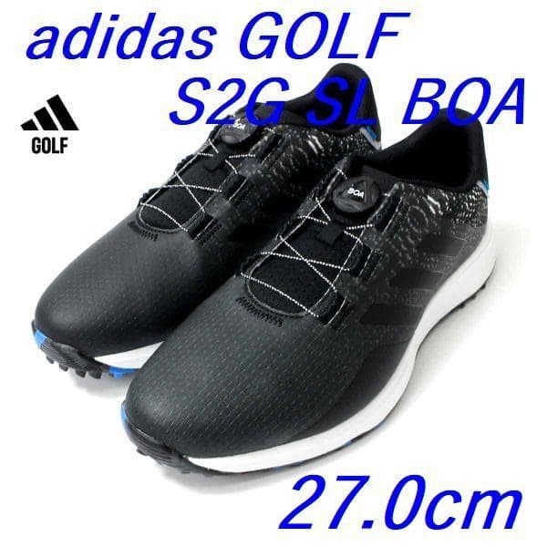 K新品 27.0cm アディダス ゴルフ BOA シューズ GV9789