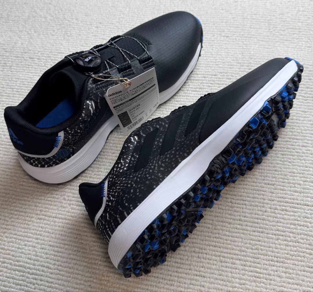 K新品 27.0cm アディダス ゴルフ BOA シューズ GV9789