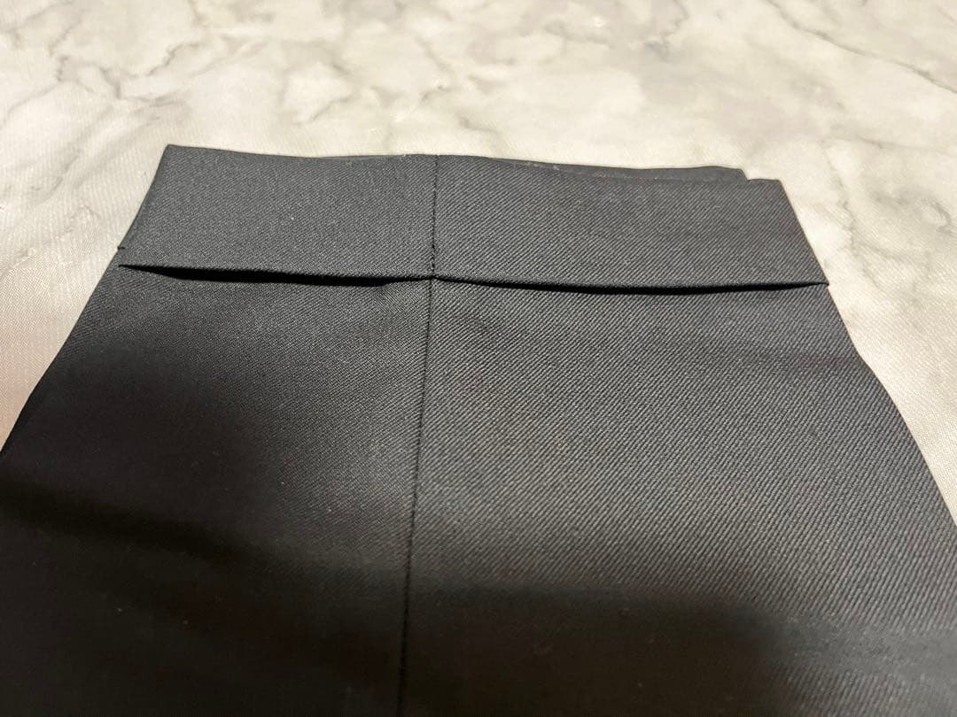 クロスクローゼット　Twill Easy Trousers ブラック サイズ2