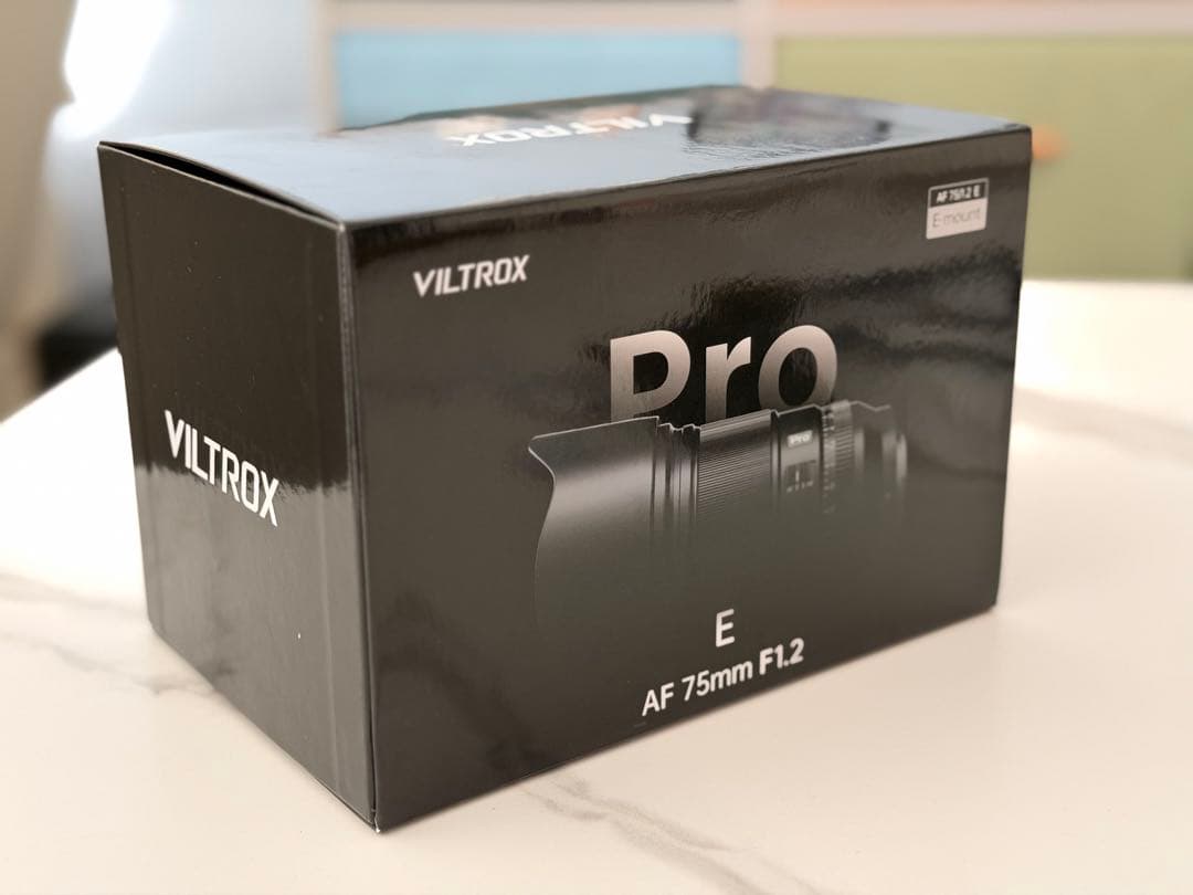 Viltrox AF 75mm f1.2 E（Sony Eマウント）