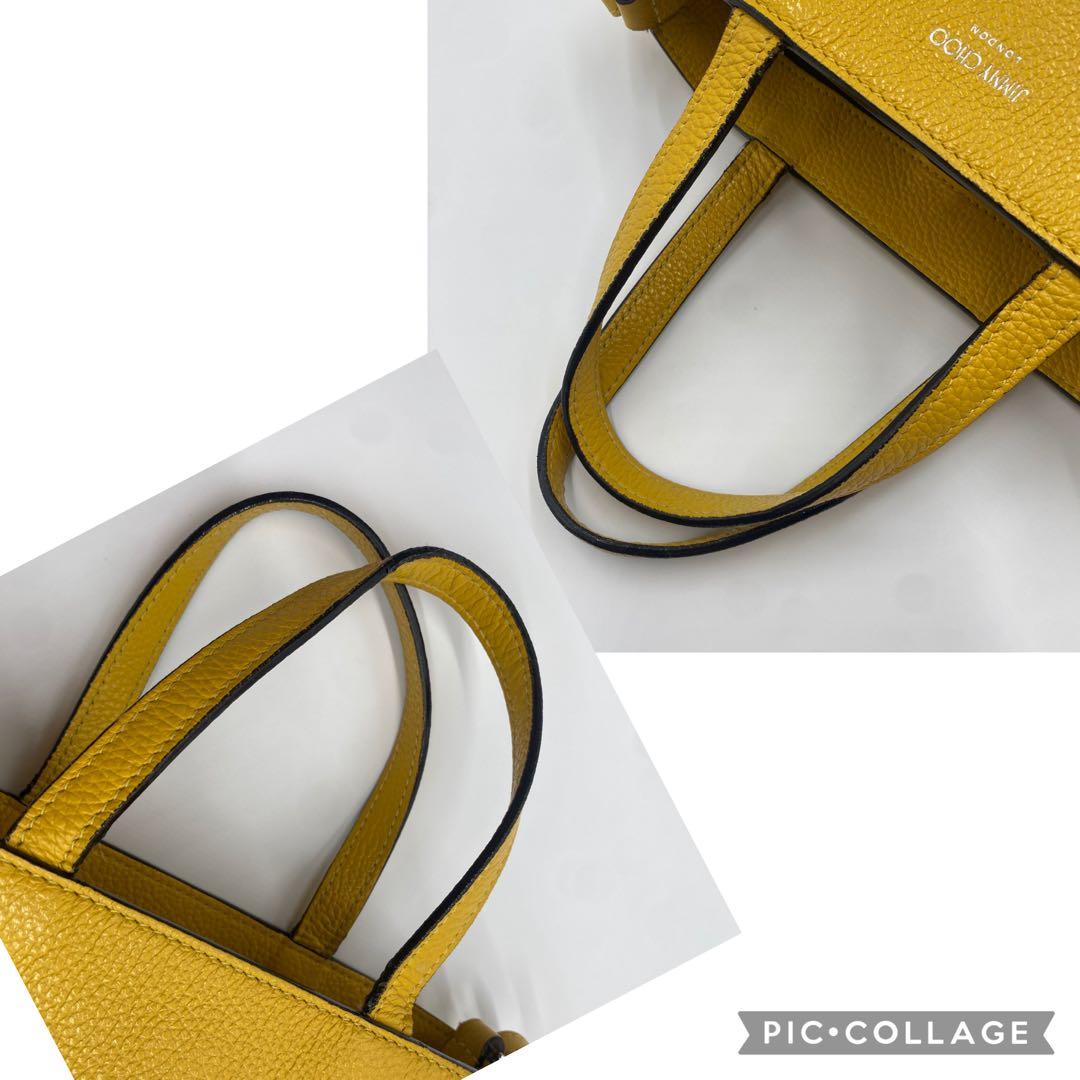 ジミーチュウ ブリア スタースタッズ 2WAY ミニ ハンドバッグ ショルダー