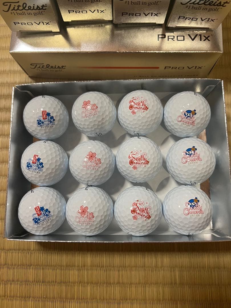 scotty cameron Titleist Pro V1x ゴルフボール