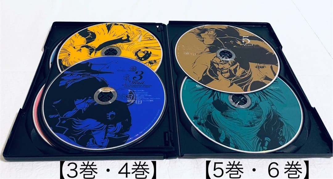 宇宙交響詩メーテル　銀河鉄道999外伝　【全６巻】　レンタル版DVD 全巻