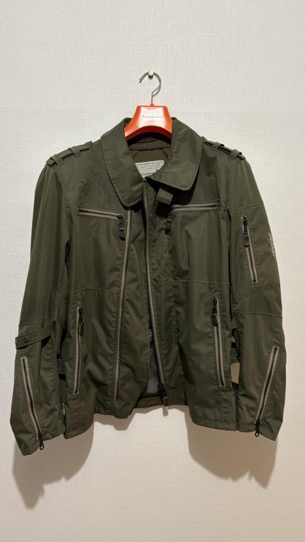 【中古】パワーエイジ PJ-22201 ファー付きジャケット+胸部プロテクター