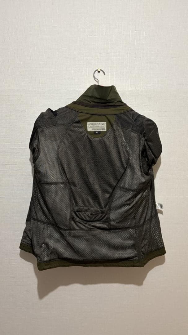 【中古】パワーエイジ PJ-22201 ファー付きジャケット+胸部プロテクター