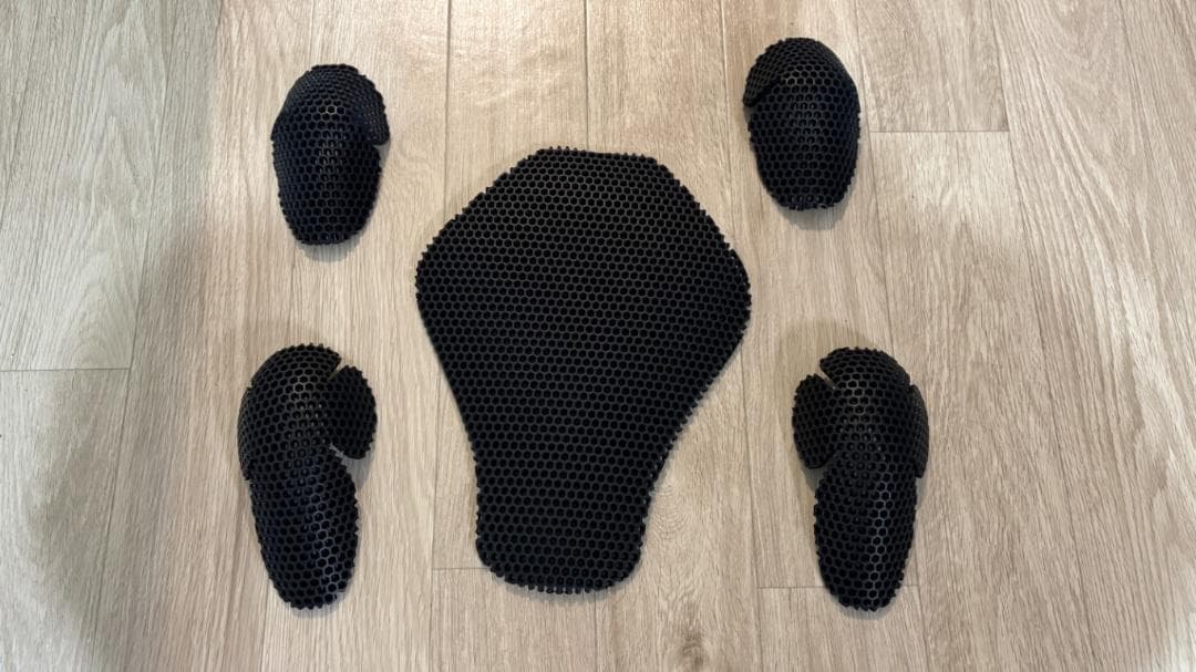 【中古】パワーエイジ PJ-22201 ファー付きジャケット+胸部プロテクター