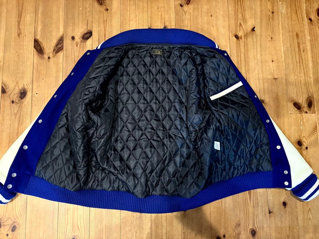 CALEE キャリー　スタジャン レザー袖　本革　アメカジ　ワーク　ヴィーテージ