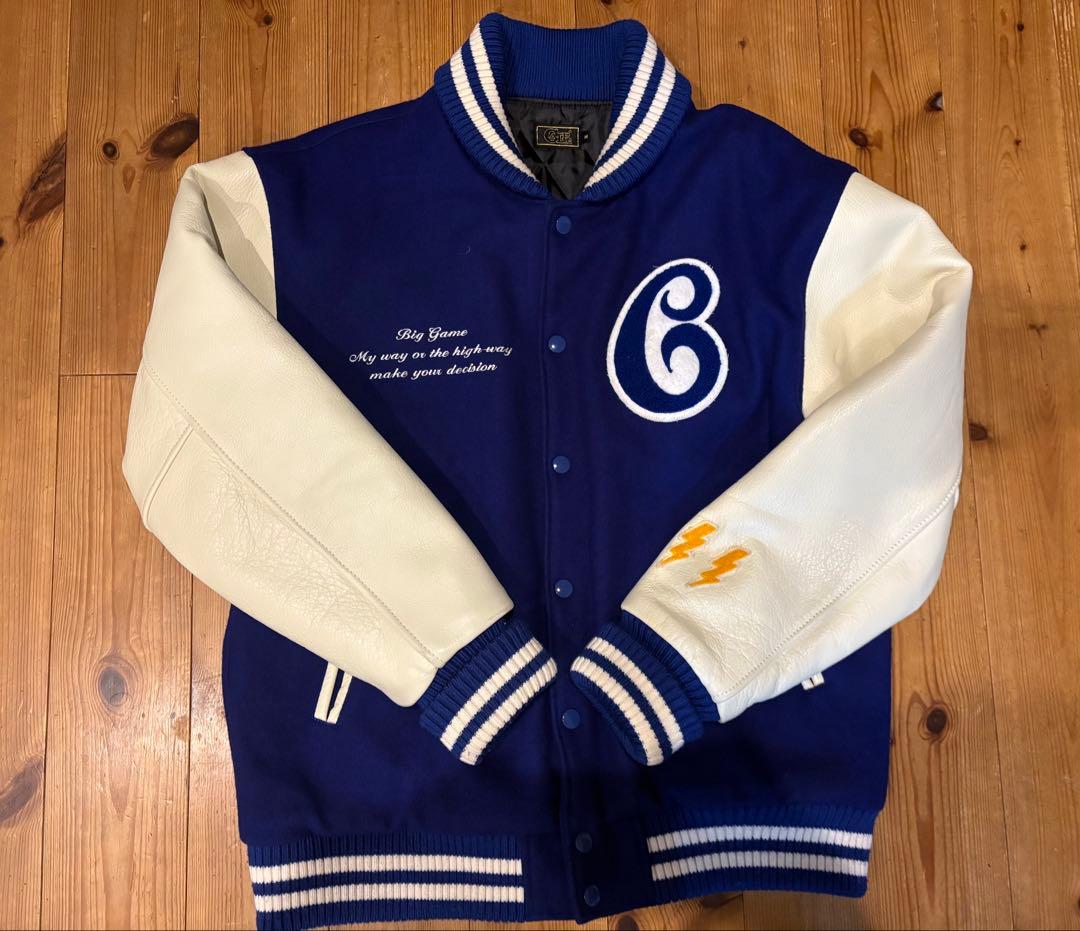 CALEE キャリー　スタジャン レザー袖　本革　アメカジ　ワーク　ヴィーテージ