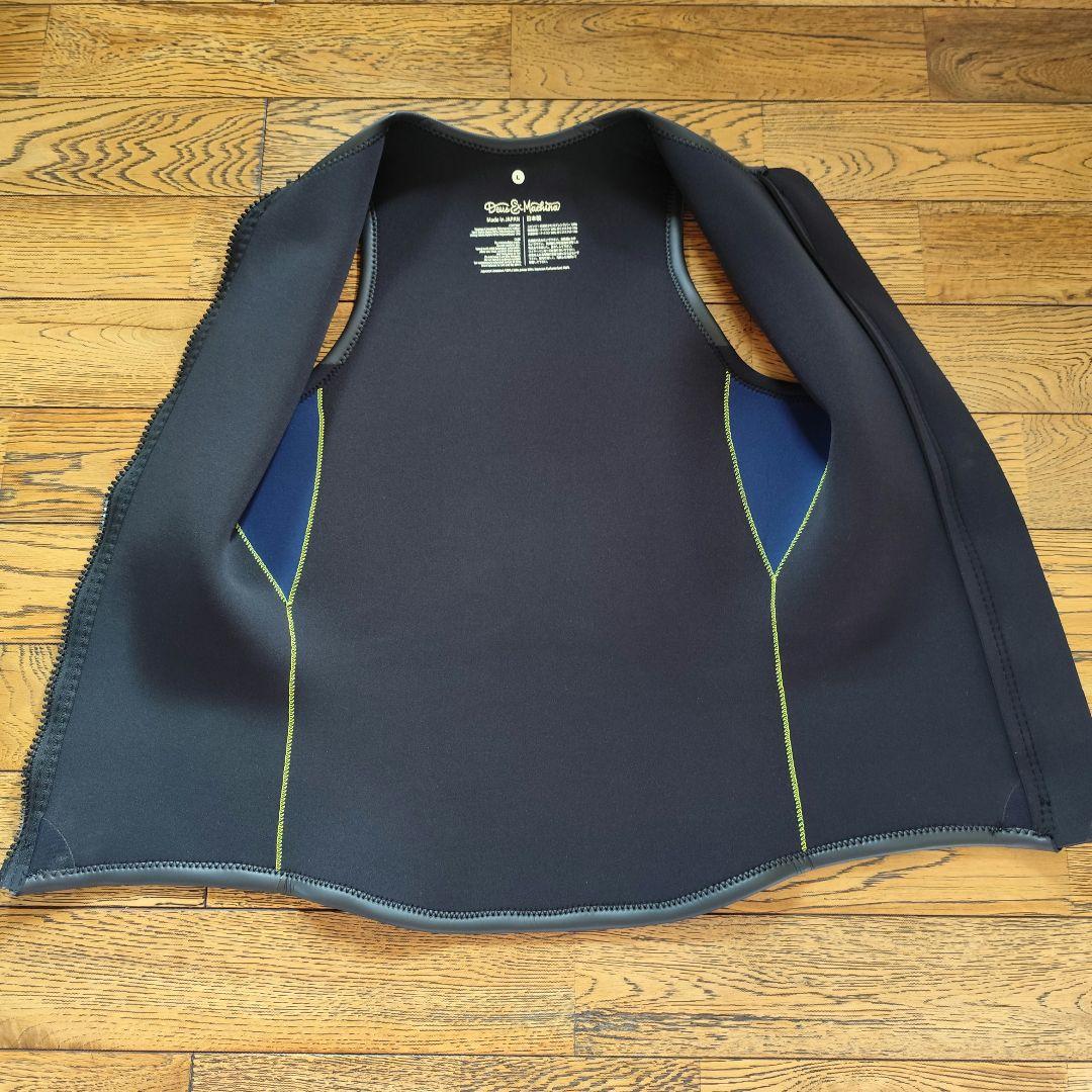 DEUS ラバーベスト 2mm メンズL タッパー サーフィン ウエットスーツ