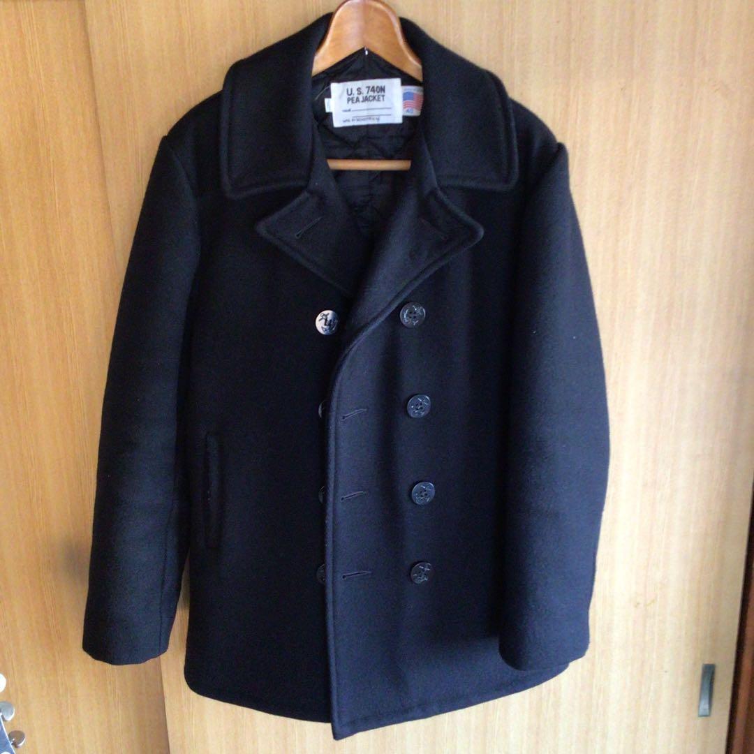 SCHOTT PEACOAT ブラック 40