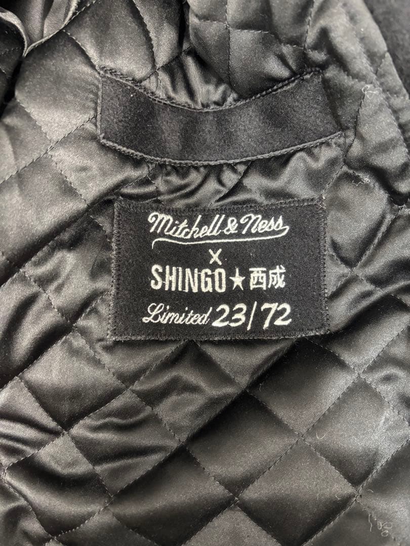 ［Mitchell&Ness SHINGO西成 スタジャン　M 2510-643