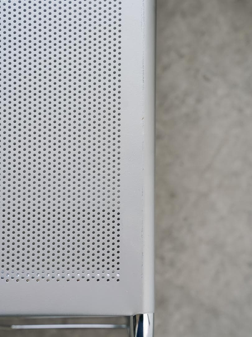 80-90's vintage パンチングメタル テーブル/TVボード モダン