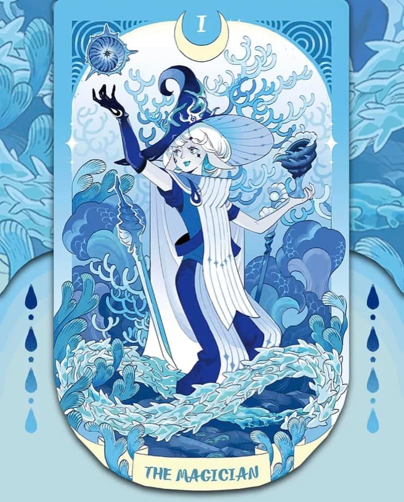 【正規品タロットカード】レア✨クラウドファンディング完売品✨月光の海のタロット