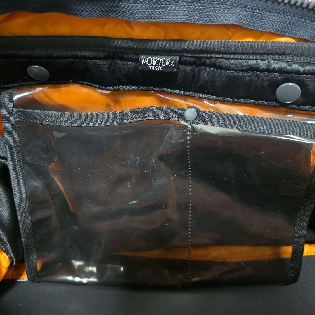 【美品】PORTER タンカー XLサイズ ブラック ボストンバッグ　2WAY