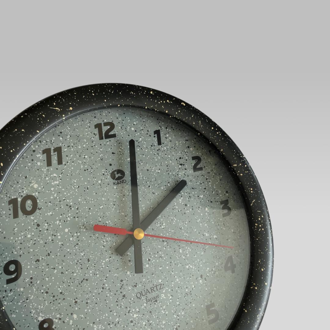 1980s【ポストモダン】ヴィンテージ 掛け時計 デザイン ウォールクロック