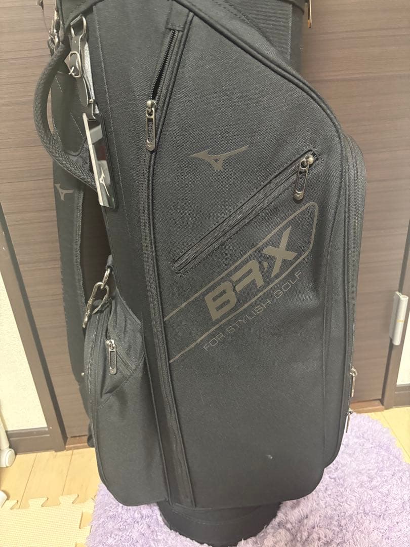 【美品】Mizuno BRX キャディバッグ 黒