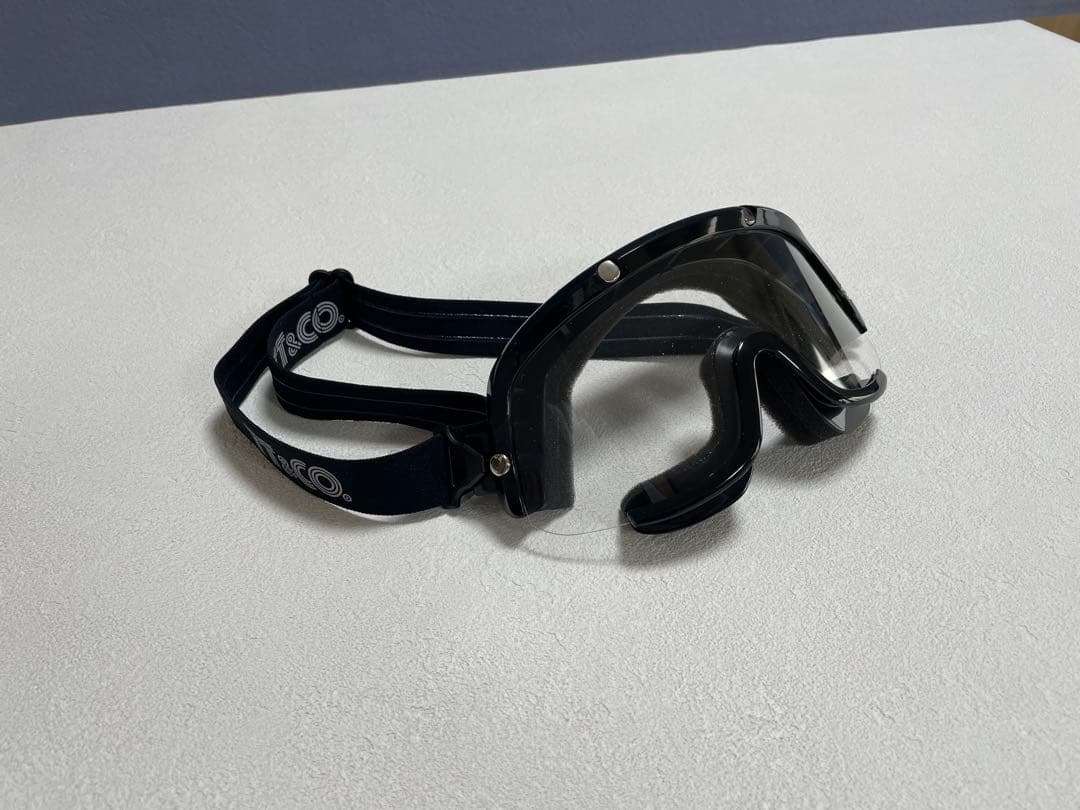 ウトカです。TT&CO.TTゴーグルモデルAブラック